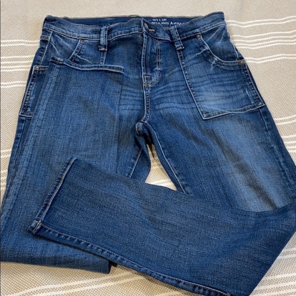 Gap EUC skinny roll up jeans size 10 - Picture 6 of 8